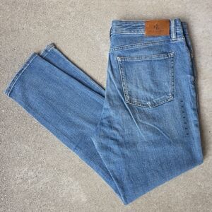 NWT Lauren Ralph Lauren 14 Old Money Modern Contemporary Minimalist Skinny Jeans